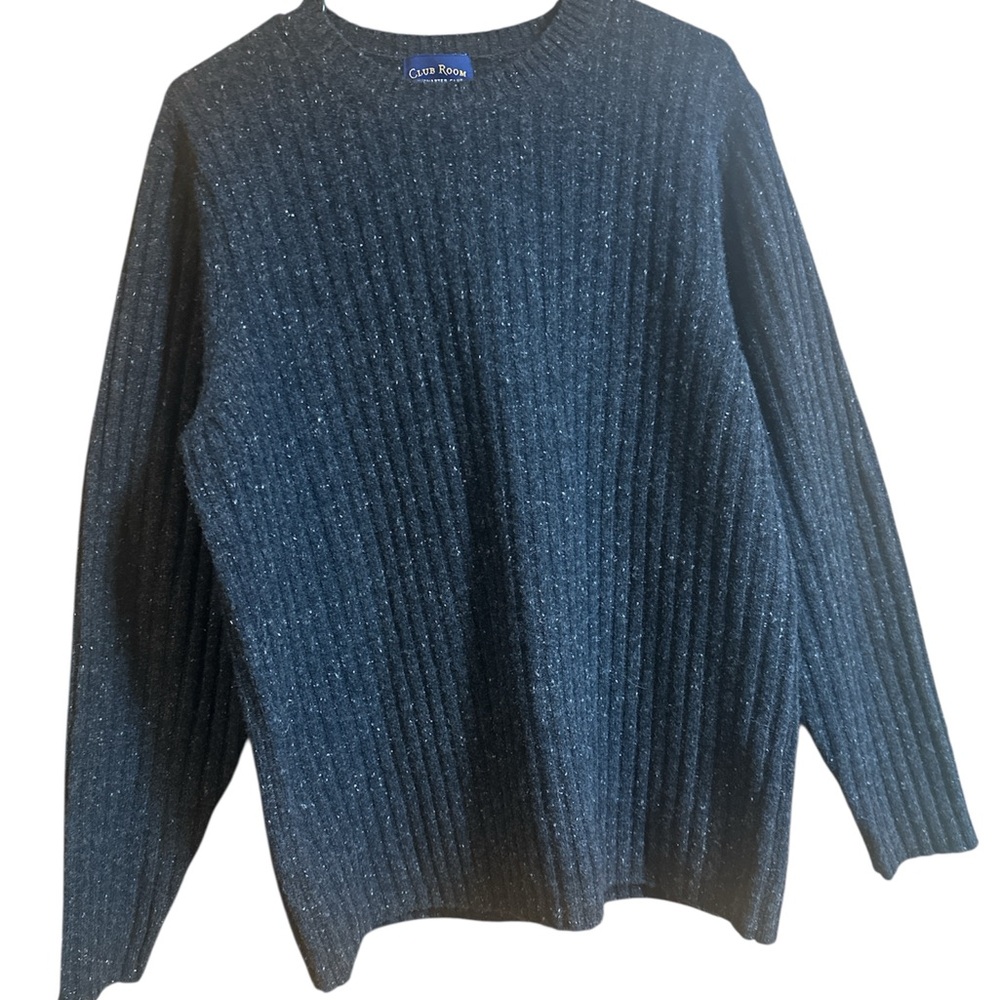 Club Room Men's 100% Lambswool Crewneck Sweater size Medium
